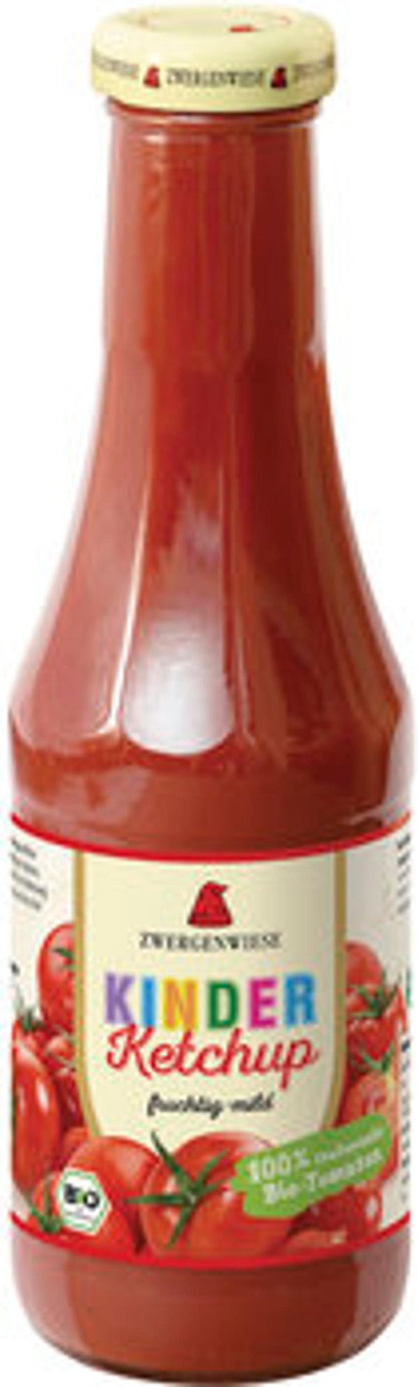 Produktfoto zu Kinder Ketchup mit Apfelsüße [500ml]