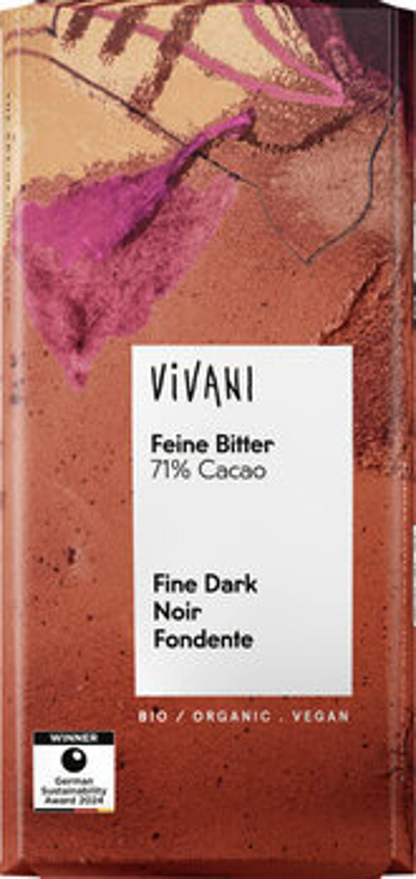 Produktfoto zu Feine Bitter Schokolade 71% [100g]